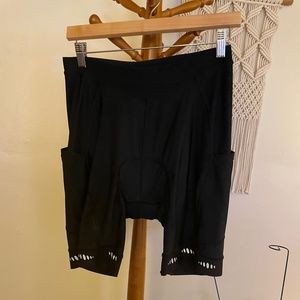 Padded bike shorts